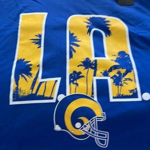 Blue LA Rams T-shirt 2XL new with tags